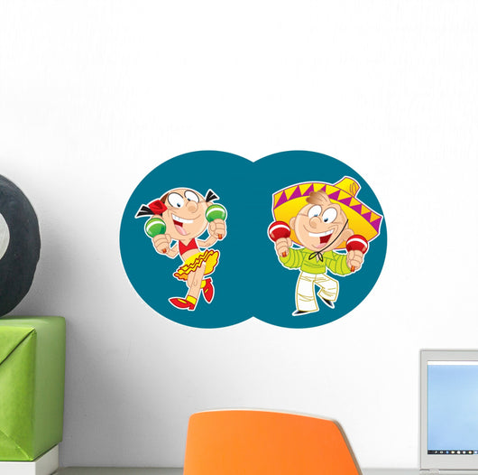 Mexican Dance with Maracas