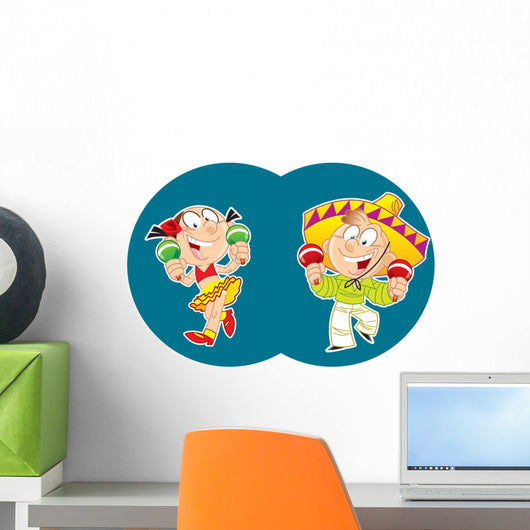 Mexican Dance with Maracas
