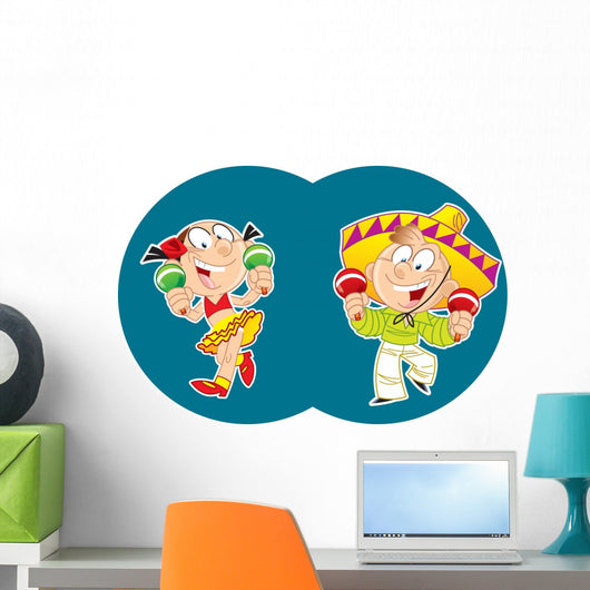 Mexican Dance with Maracas