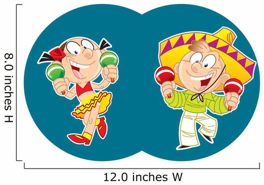 Mexican Dance with Maracas