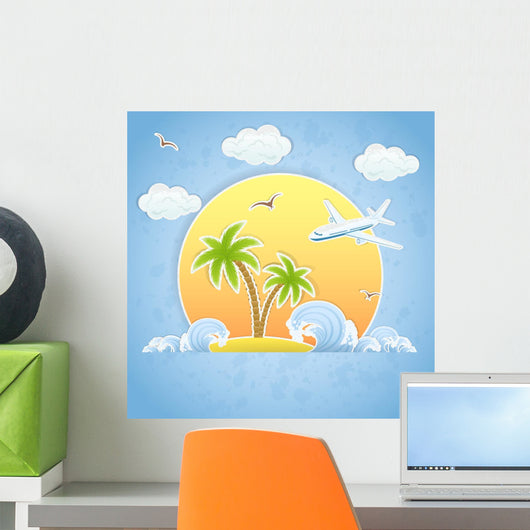 Island and Airplane