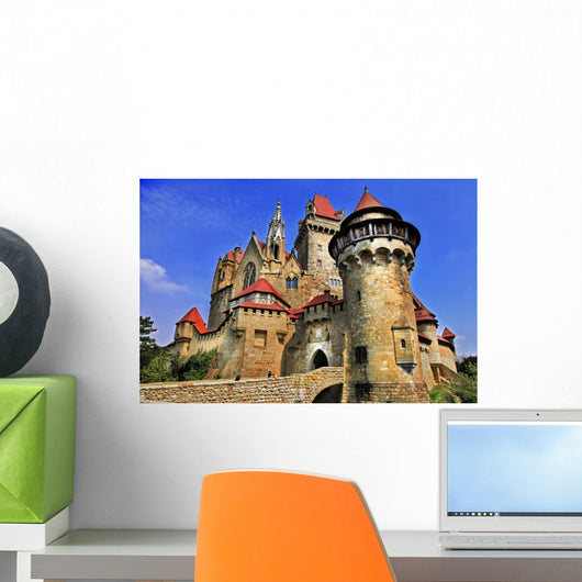 Kreuzenstein castle - castle from fairy tale, Austria Wall Mural