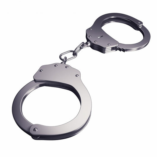 handcuffs - clipping path Wall Decal