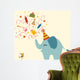 Birthday greeting card Wall Decal