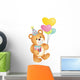Happy Birthday Teddy Bear Wall Decal