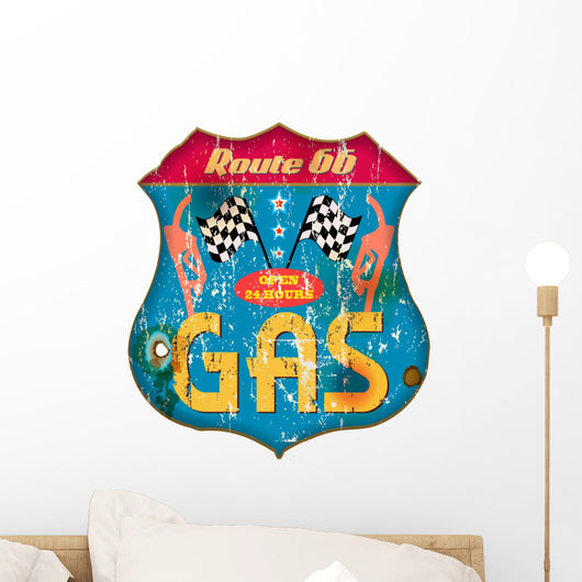 Vintage Gas Station Sign