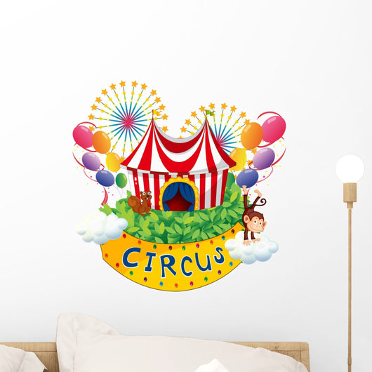 A Carnival Circus Wall Decal