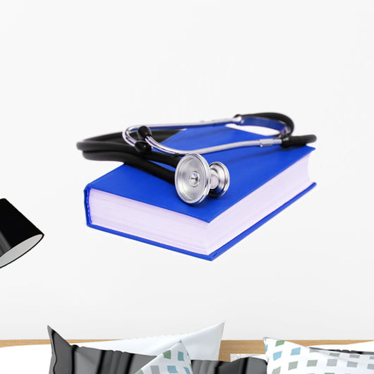 Book and Stethoscope Wall Decal