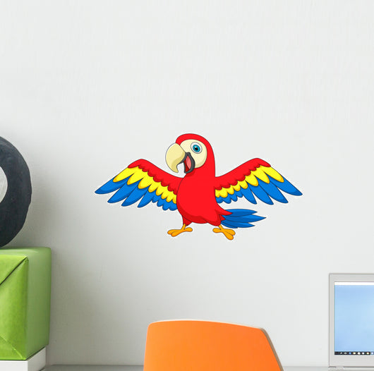 Cute Parrot Bird Cartoon