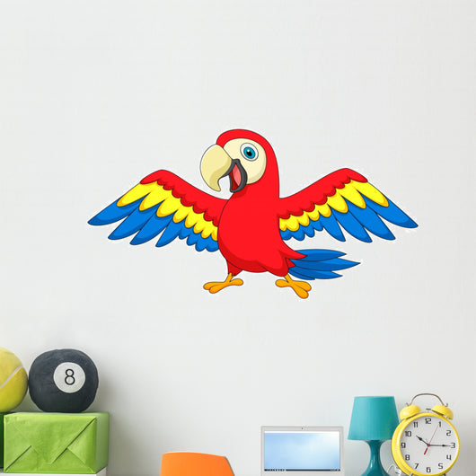 Cute Parrot Bird Cartoon