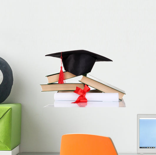 Grad Hat with Diploma