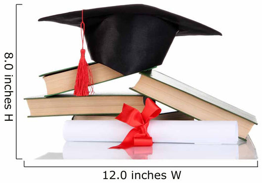 Grad Hat with Diploma