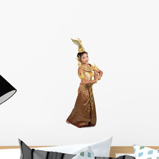 Thai dancer Wall Decal