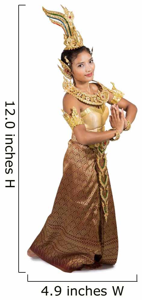 Thai dancer Wall Decal