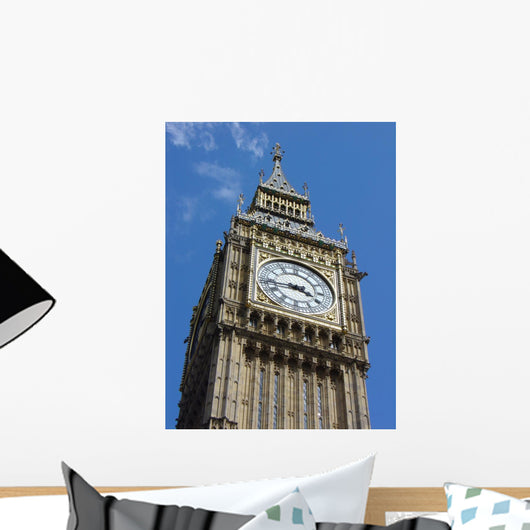 Big Ben Clock Wall Mural