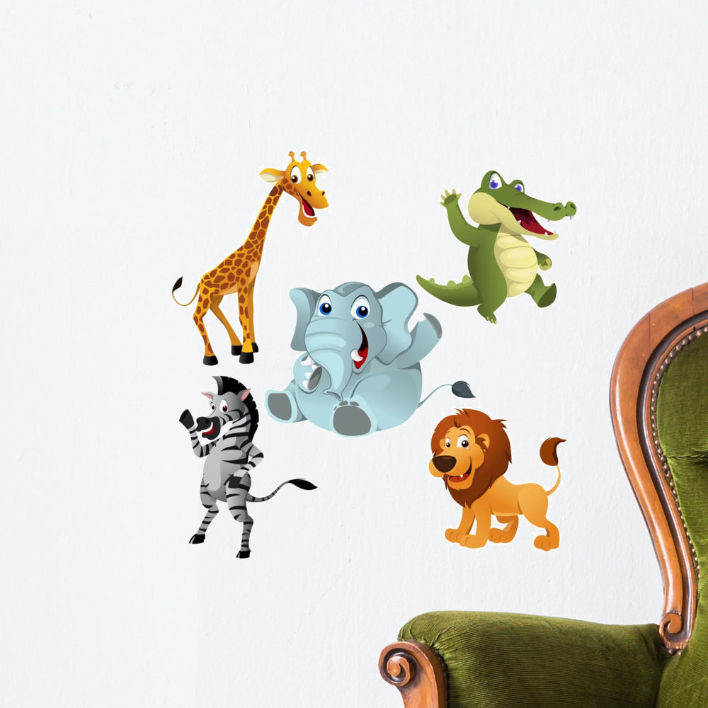 African Animals Wall Decal – Wallmonkeys