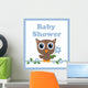 Baby Shower Boy Wall Mural