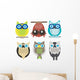 Small Owls Wall Mural