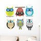 Small Owls Wall Mural
