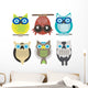 Small Owls Wall Mural