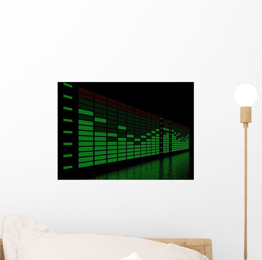 graphic equalizer Wall Mural