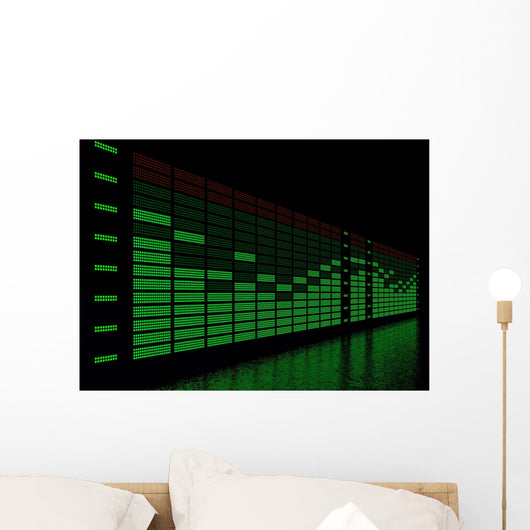graphic equalizer Wall Mural