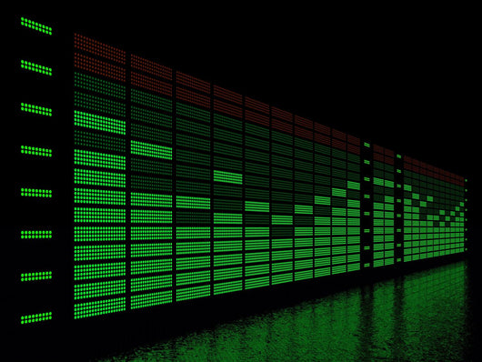 graphic equalizer Wall Mural