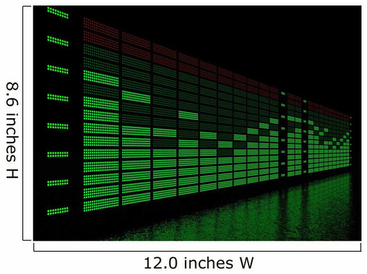 graphic equalizer Wall Mural