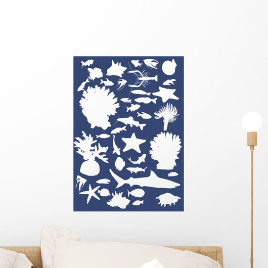 Sea Animals Collection Blue