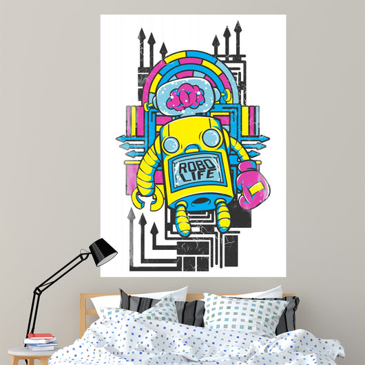 Robo Life Wall Decal