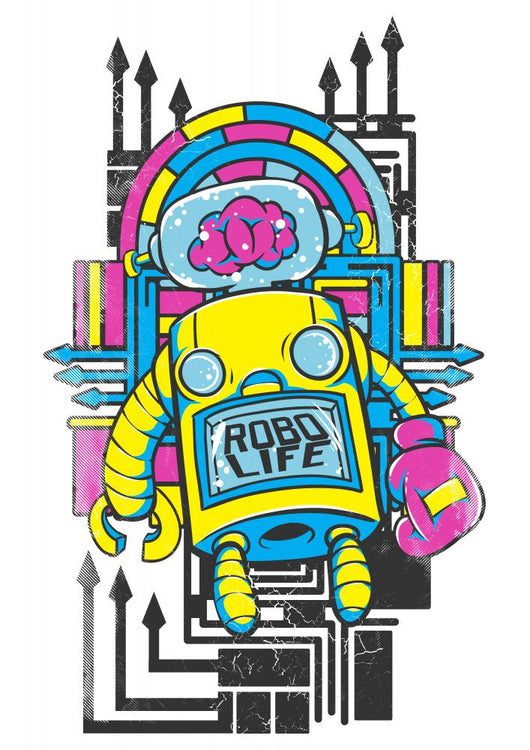 Robo Life Wall Decal