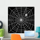 Cobweb with Spider Silhouette