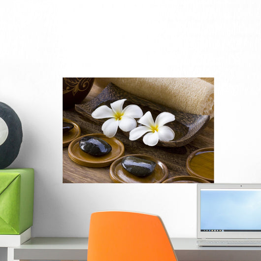 White Frangipani with Zen