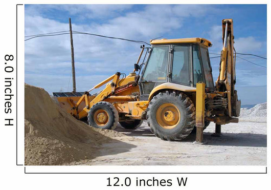 Excavadora Wall Mural