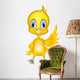 Cute chick cartoon Wall Decal