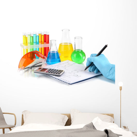 Hand Scientist Writing Formulas
