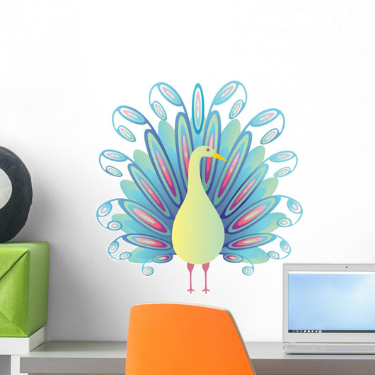 Peacock Wall Decal