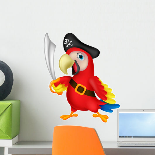 Cute Parrot Pirate