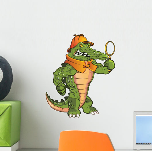 Investigator Gator Wall Decal