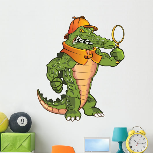 Investigator Gator Wall Decal