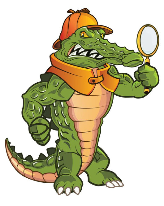 Investigator Gator Wall Decal