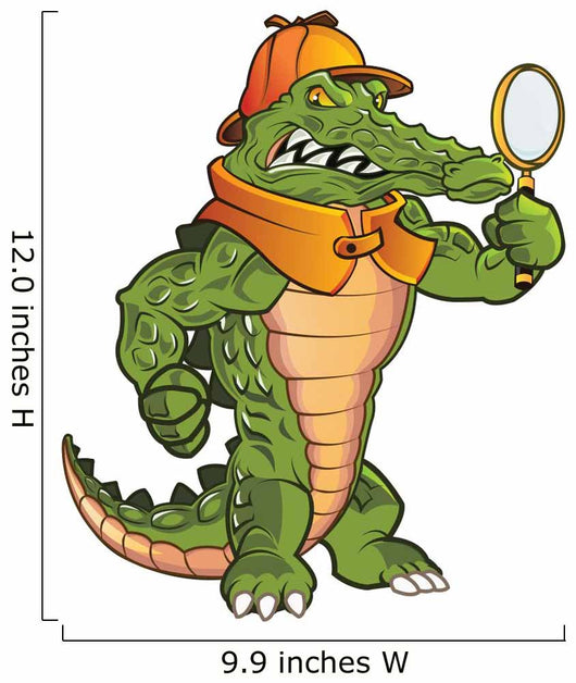 Investigator Gator Wall Decal