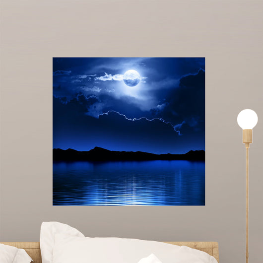 Fantasy Moon and Clouds