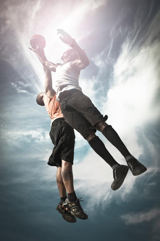 Two Basketball Player
