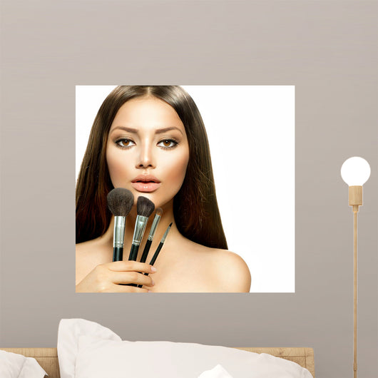 Beauty Girl with Makeup