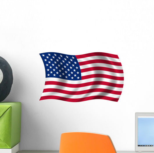 usa flag united states flag Wall Mural