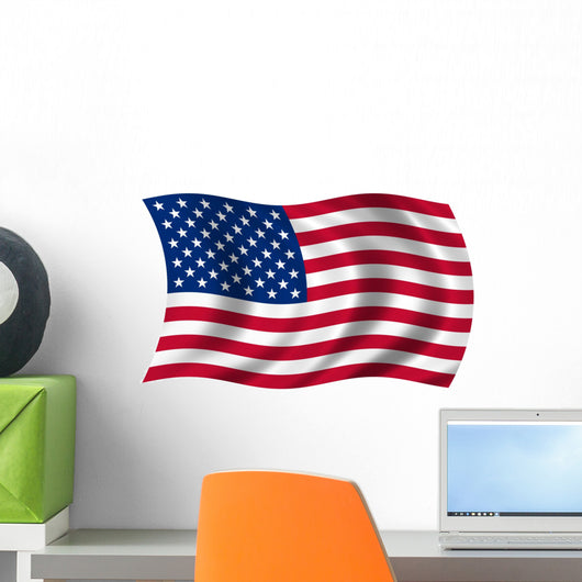 Usa Flag United States Wall Mural