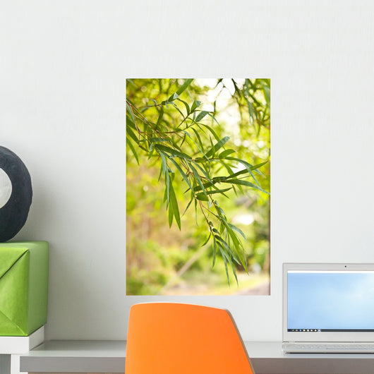 Bamboo Leaf Wall Mural