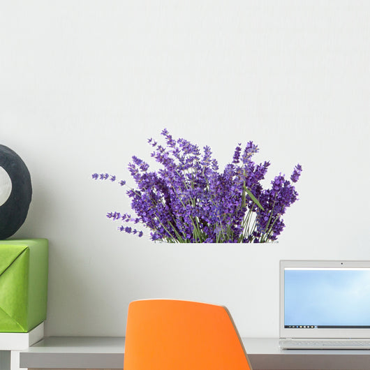 Bouquet of picked lavende Wall Decal