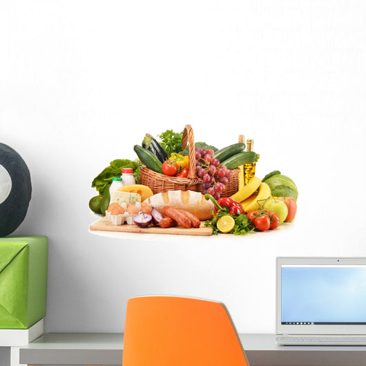 Assorted Grocery Products White